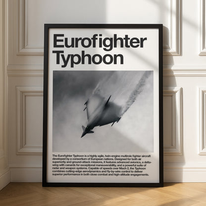 Eurofighter Typhoon Aircraft Art Print