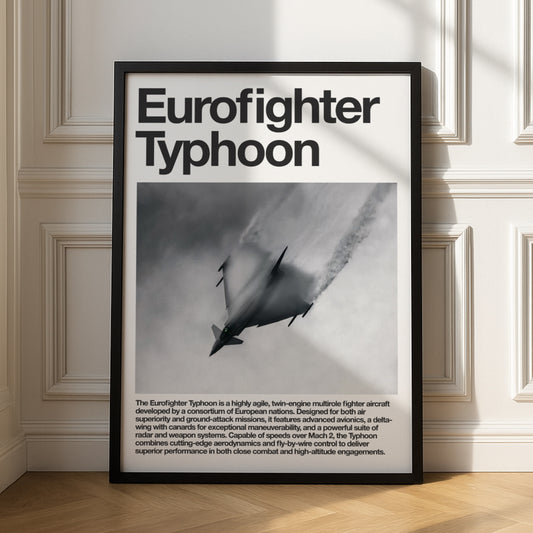 Eurofighter Typhoon Aircraft Art Print